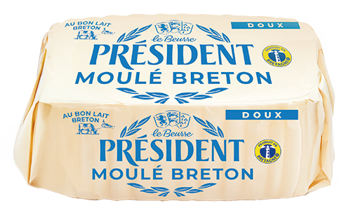 BEURRE MOULÉ BRETON DOUX 82% DE MAT.GR.