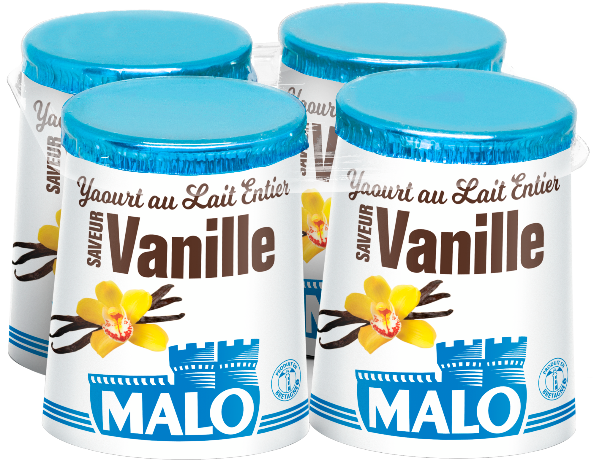 Yaourt au lait entier Saveur Vanille