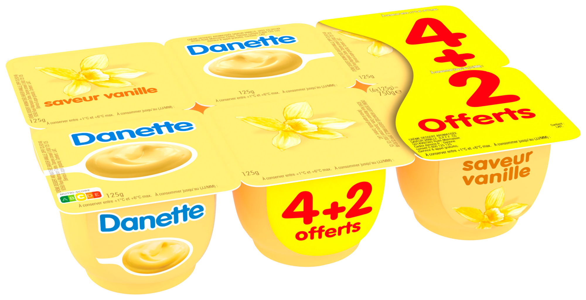 Danette Saveur Vanille
