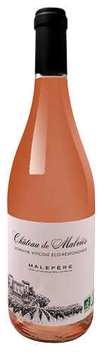 AOC VIN ROSÉ MALEPÈRE BIO