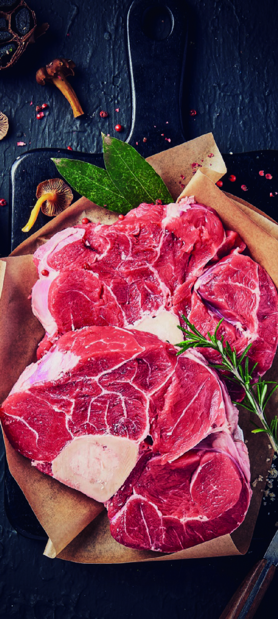 VIANDE BOVINE : JARRET AVEC OS À MIJOTER