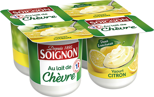 YAOURT AU LAIT DE CHÈVRE CITRON