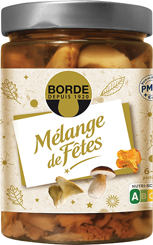 CHAMPIGNONS MÉLANGE DE FÊTES