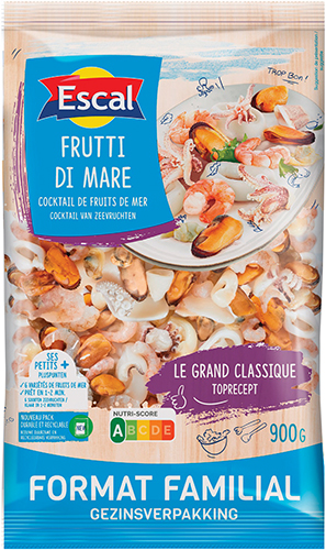 COCKTAIL DE FRUITS DE MER SURGELÉS
