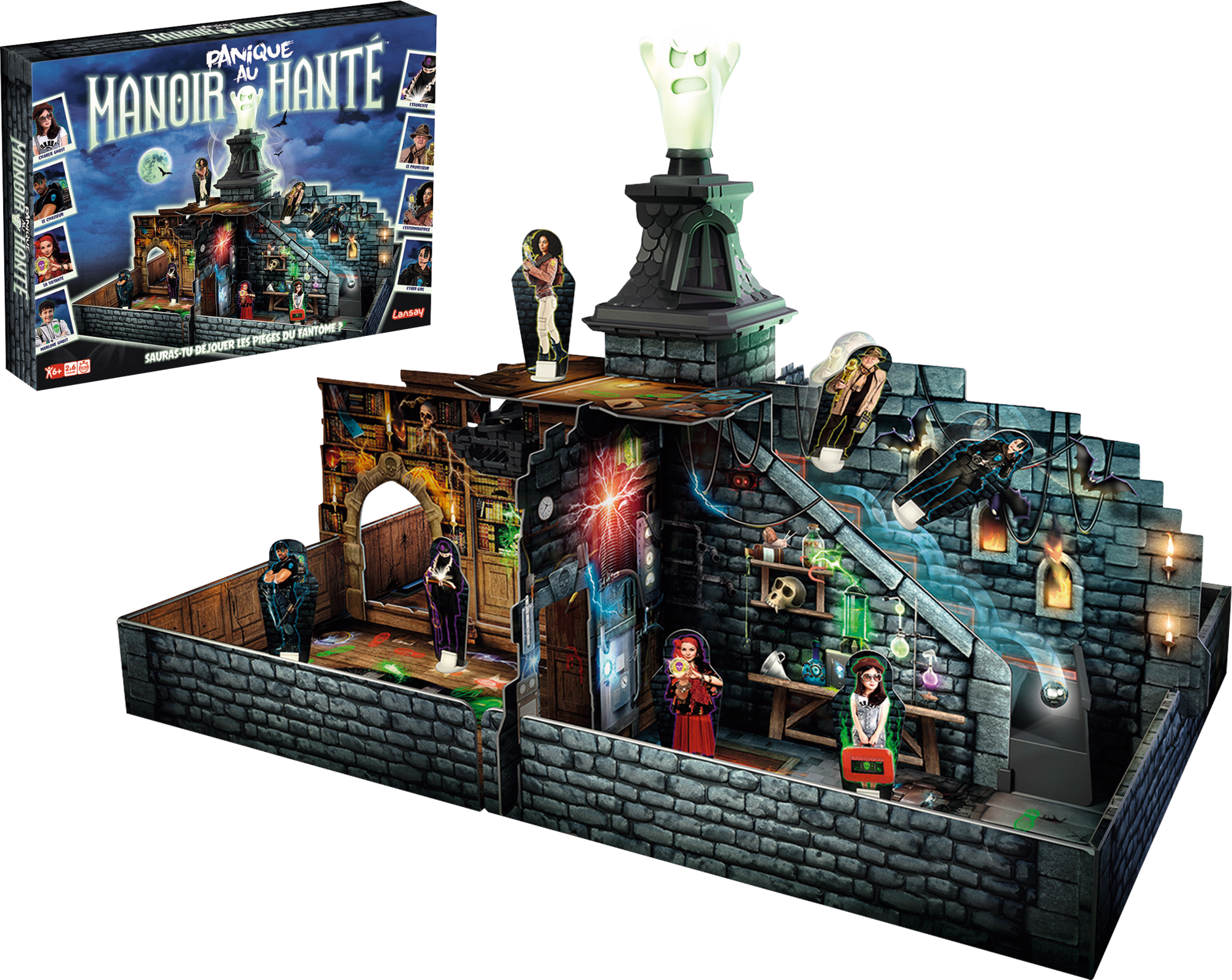 PANIQUE AU MANOIR HANTÉ