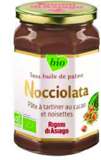 PÂTE À TARTINER CACAO NOISETTES BIO - NOCCIOLATA