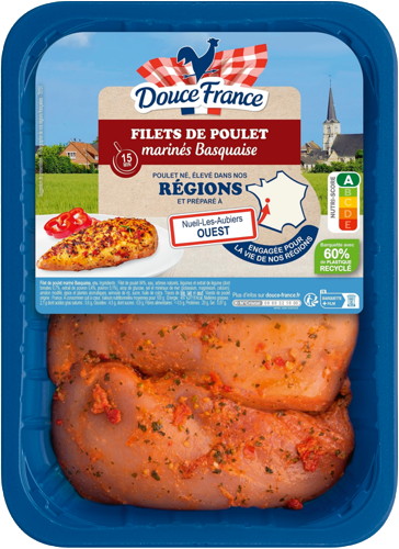 FILET DE POULET MARINÉ BASQUAISE