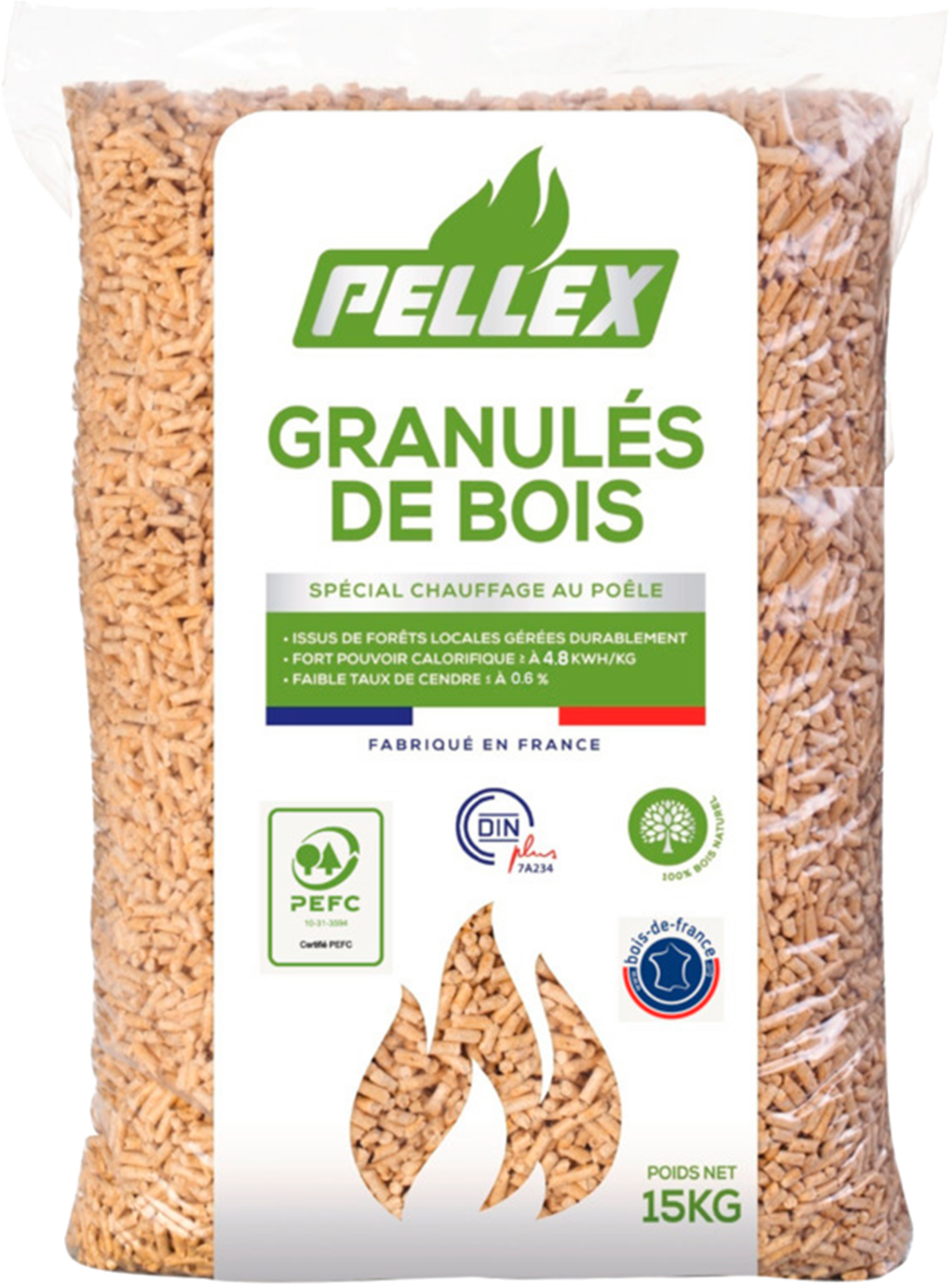 GRANULÉS DE BOIS