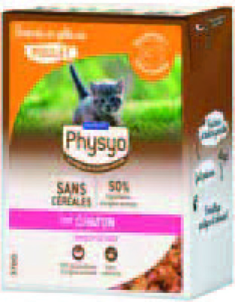 ÉMINCÉS EN GELÉE AU POULET POUR CHATON