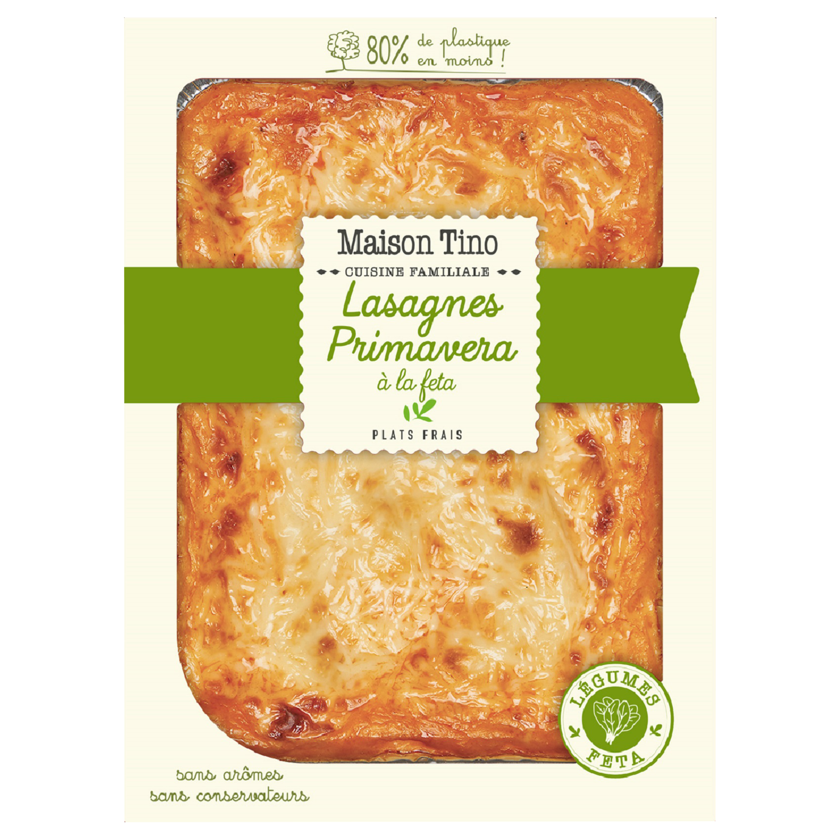 LASAGNES PRIMAVERA À LA FETA