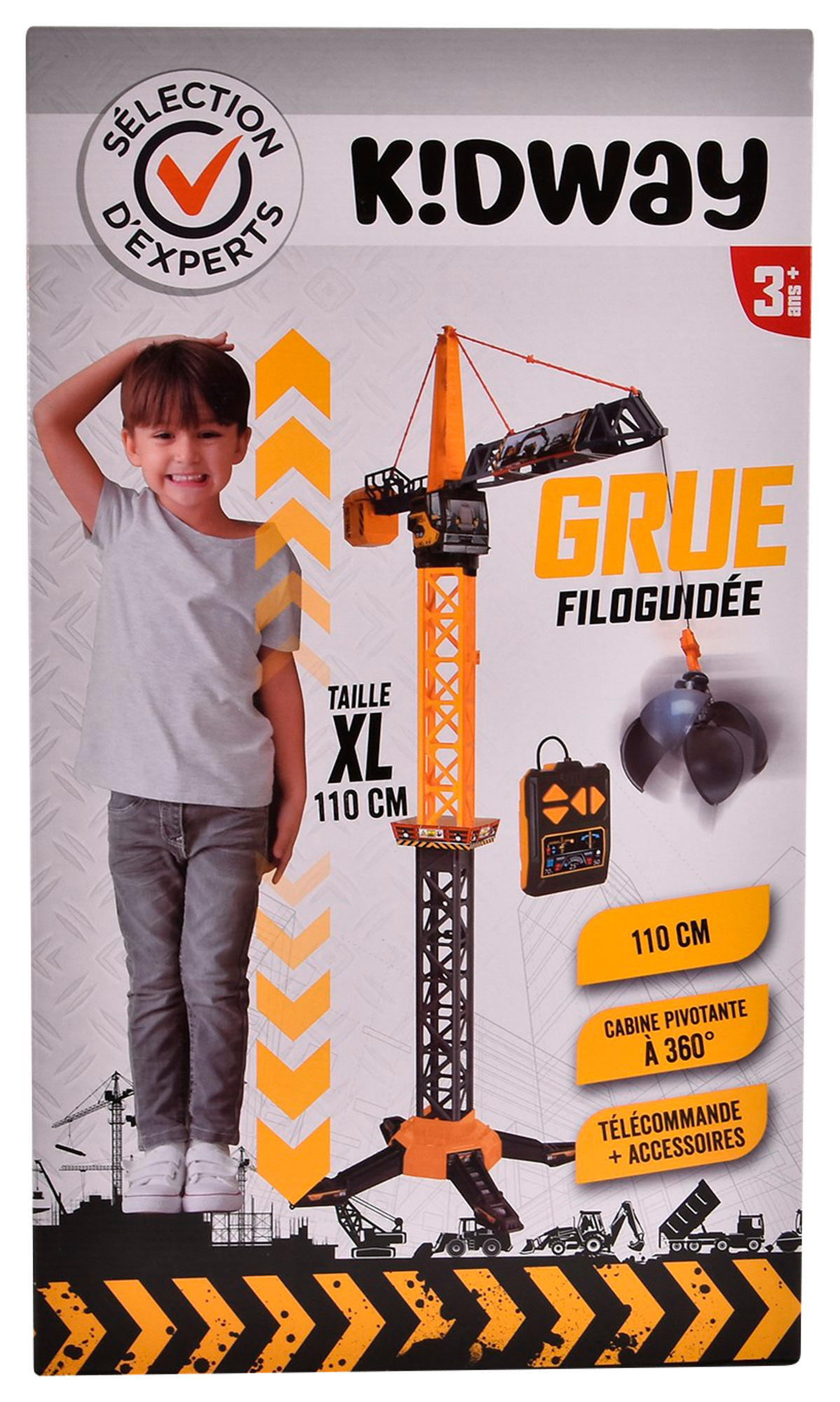 GRUE FILOGUIDéE 110 CM ENV.