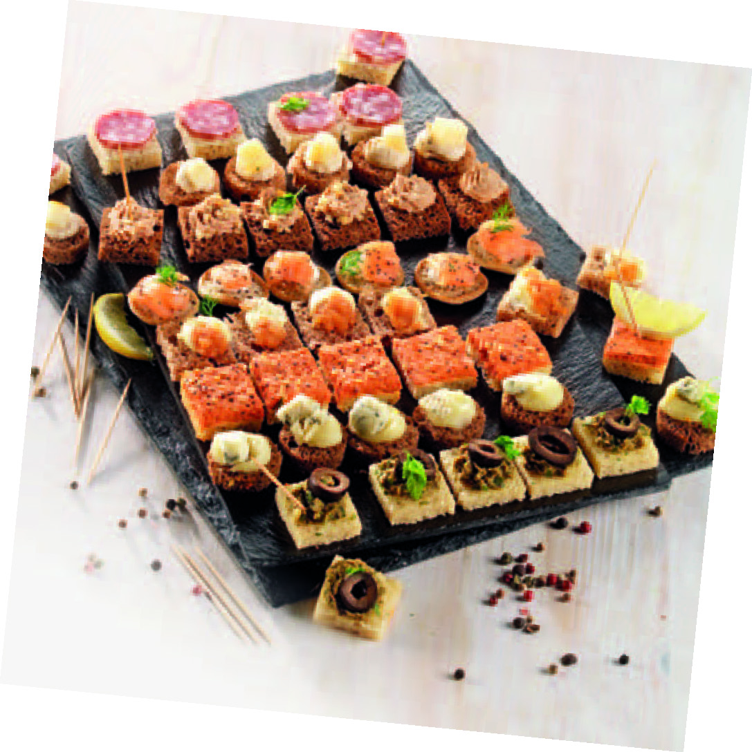 48 CANAPÉS RÉGIONS DE FRANCE