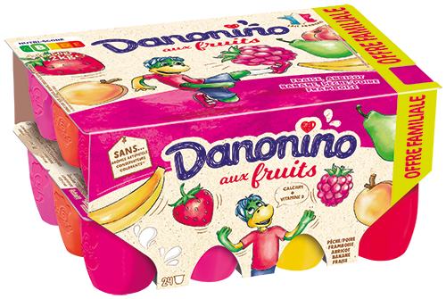 DANONINO AUX FRUITS OFFRE FAMILIALE