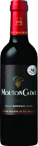 A.O.P(1) BORDEAUX(2) MOUTON CADET
