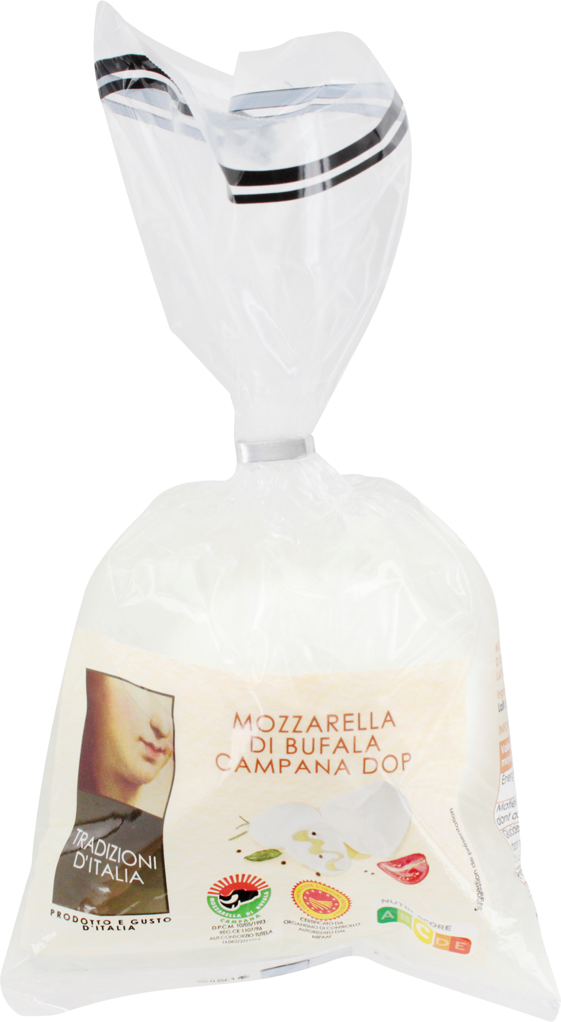 MOZZARELLA DI BUFALA CAMPANA 23% MAT. GR. DOP