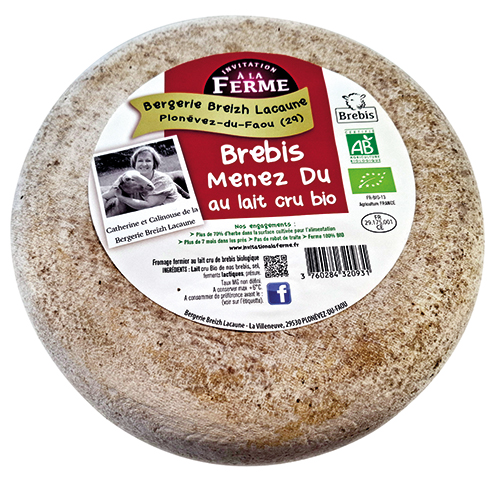 TOMME DE BREBIS BIO "MENEZ DU"