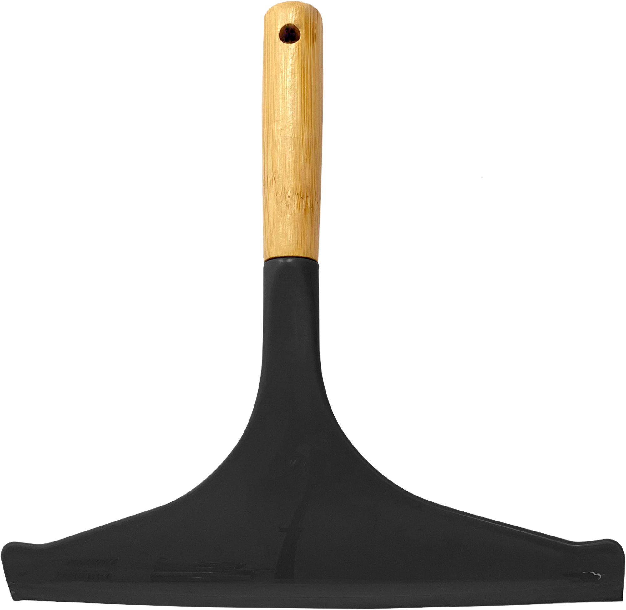 RACLETTE DE DOUCHE NOIR MANCHE BAMBOU