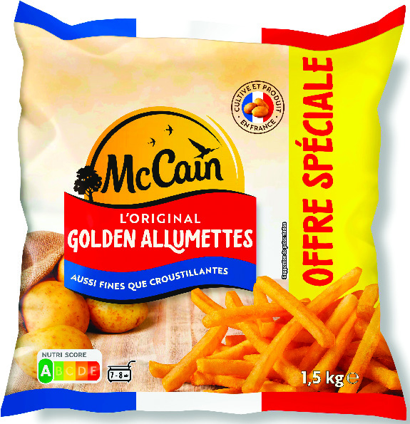 FRITES L’ORIGINAL GOLDEN ALLUMETTES SURGELÉES 