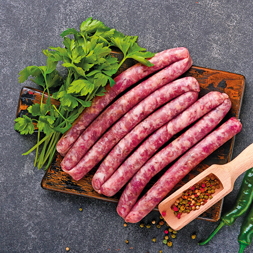 SAUCISSE AU PIMENT D’ESPELETTE