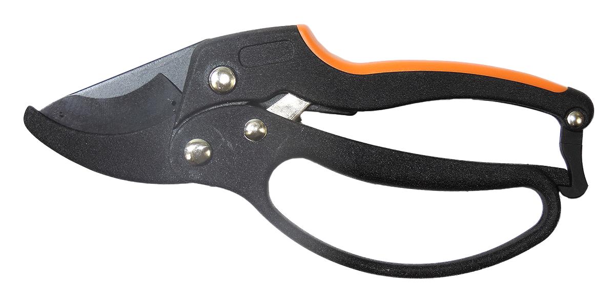 SÉCATEUR CRÉMAILLÈRE ERGONOMIQUE