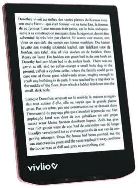 LISEUSE VIVLIO LIGHT HD + 1 ￿EBOOK
