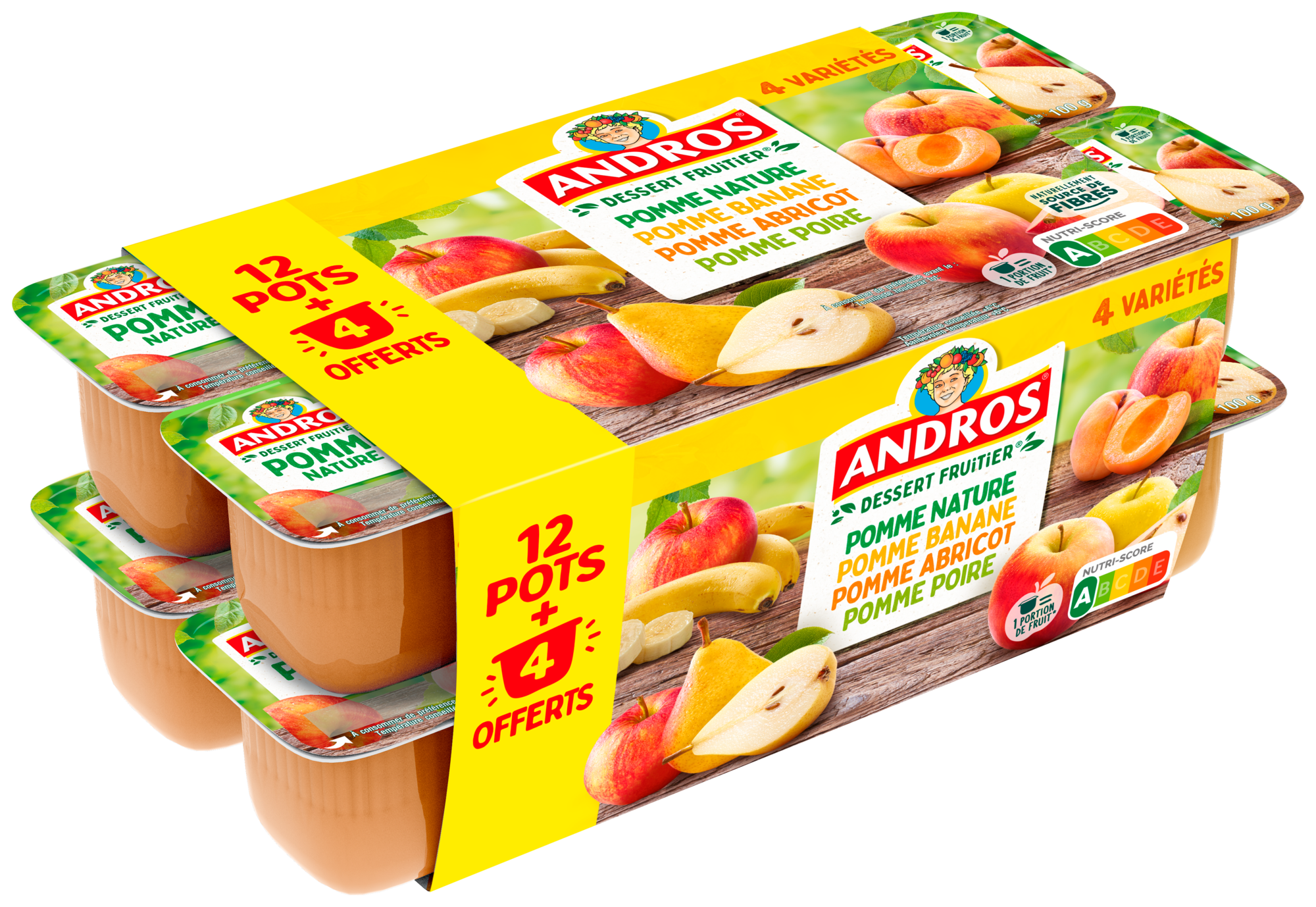 Dessert fruitier Fruits Jaunes