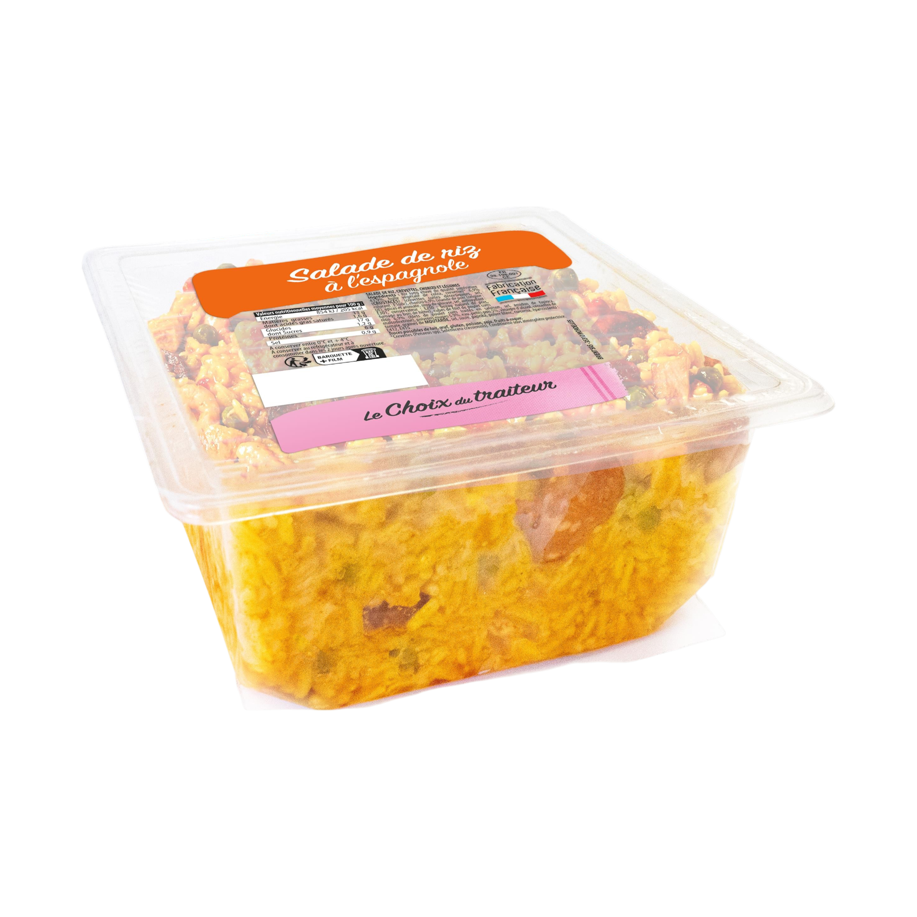 SALADE DE RIZ À L'ESPAGNOLE