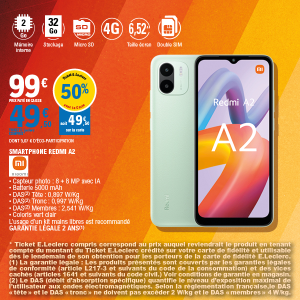 SMARTPHONE REDMI A2
