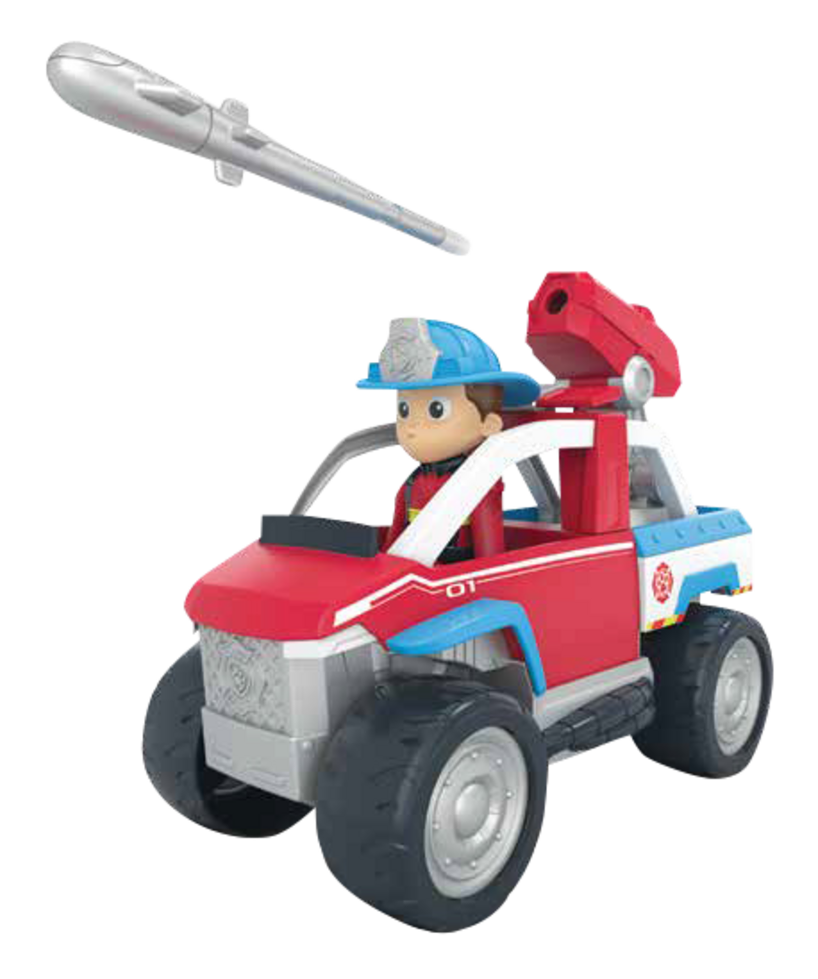 Véhicule et figurine