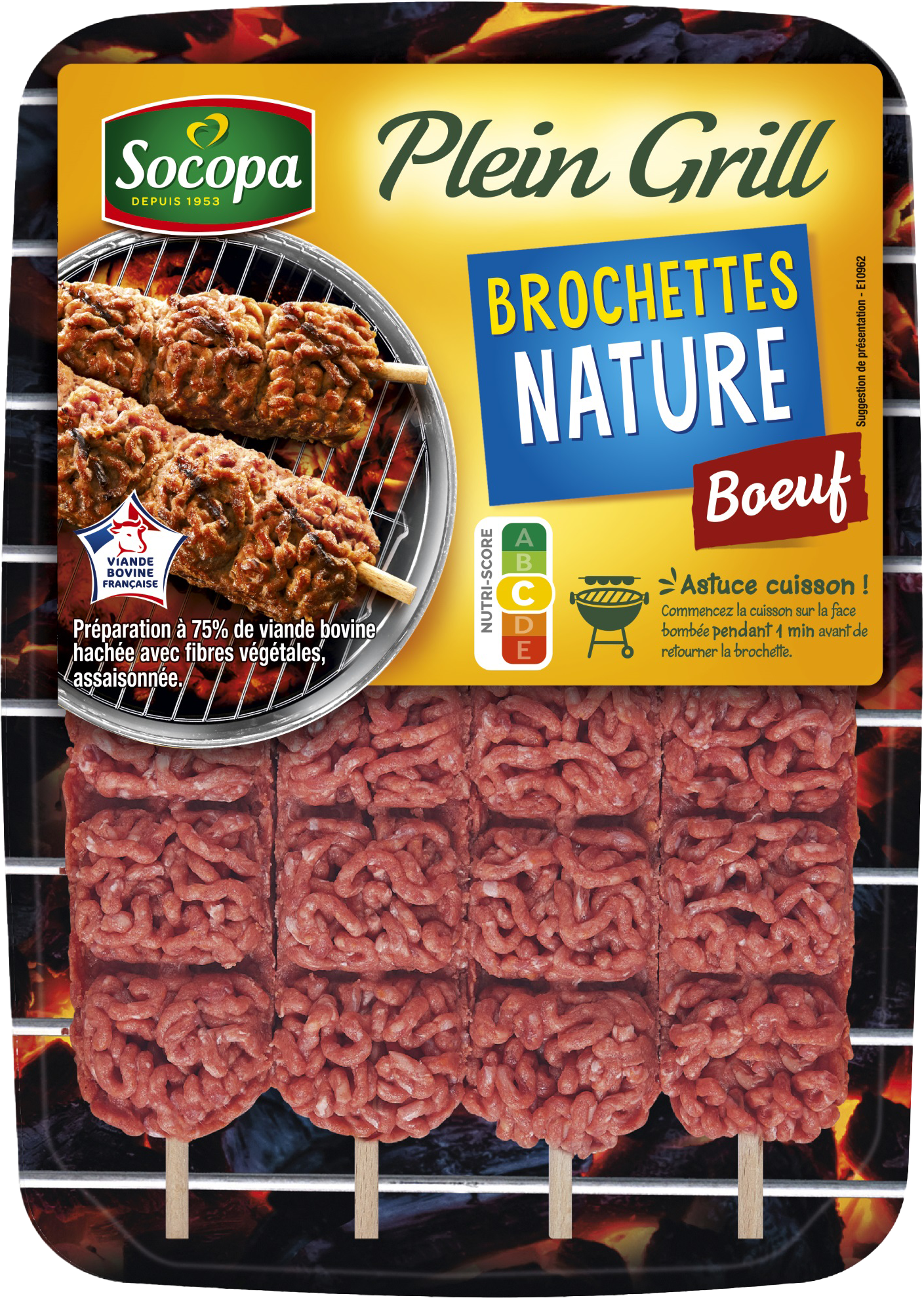 BROCHETTES AU BŒUF PLEIN GRILL