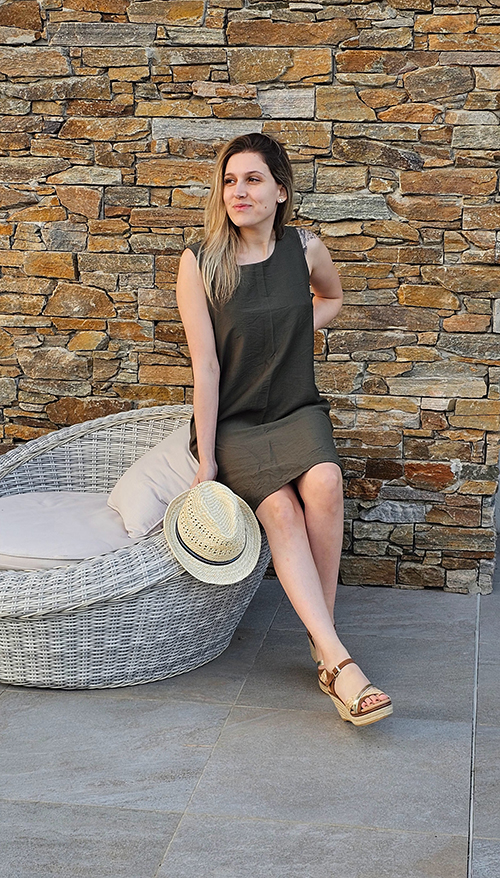 ROBE SANS MANCHE