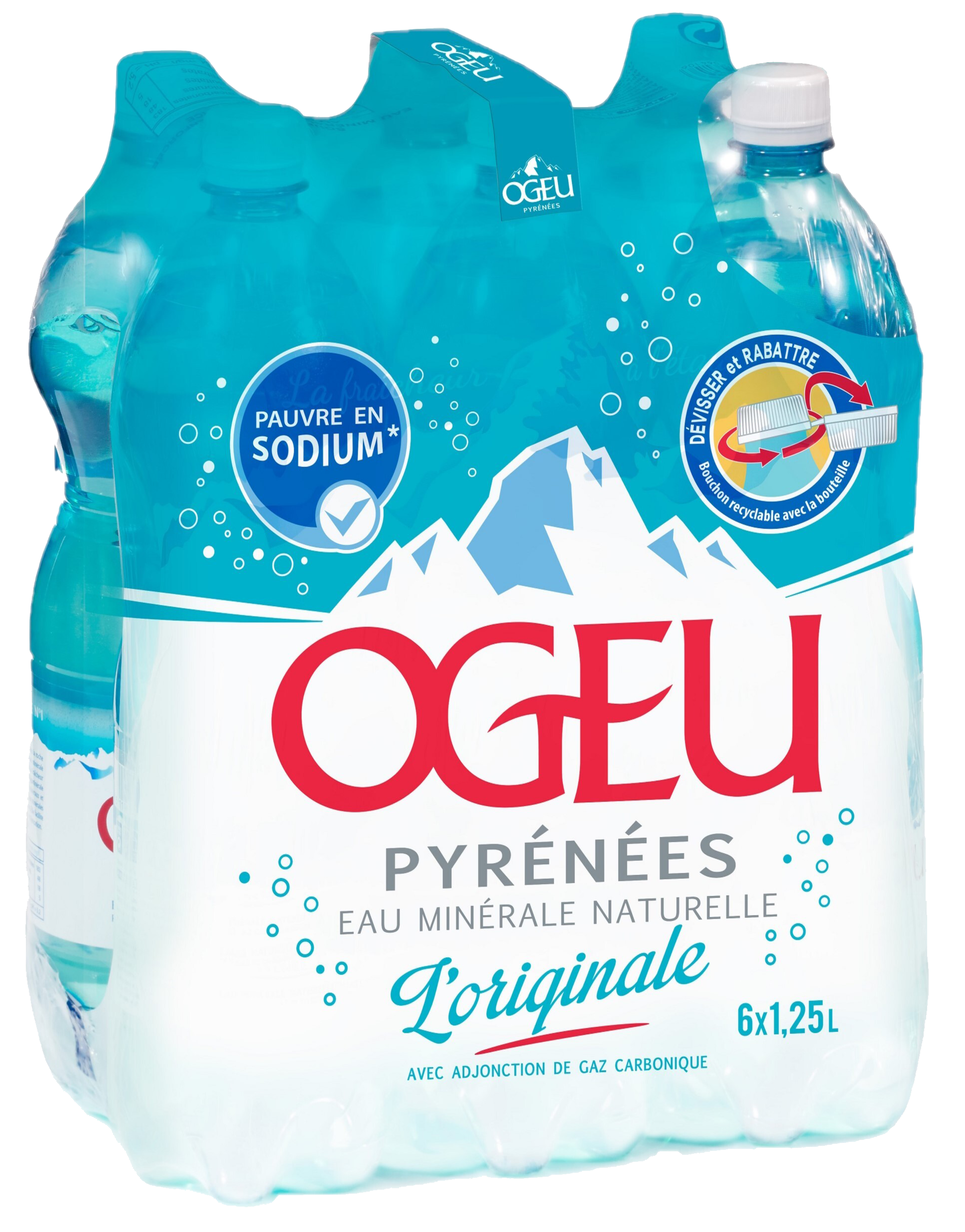 EAU MINÉRALE NATURELLE GAZEUSE