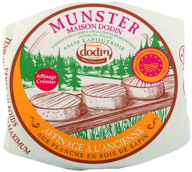 AOP** MUNSTER AFFINAGE CRÉMIER 