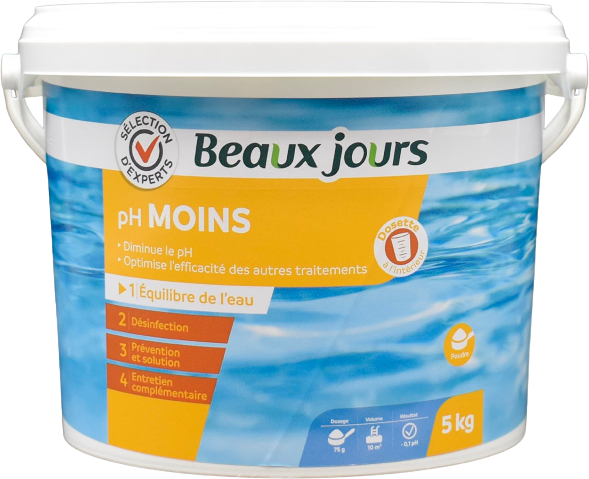 PH MOINS POUDRE 5 KG