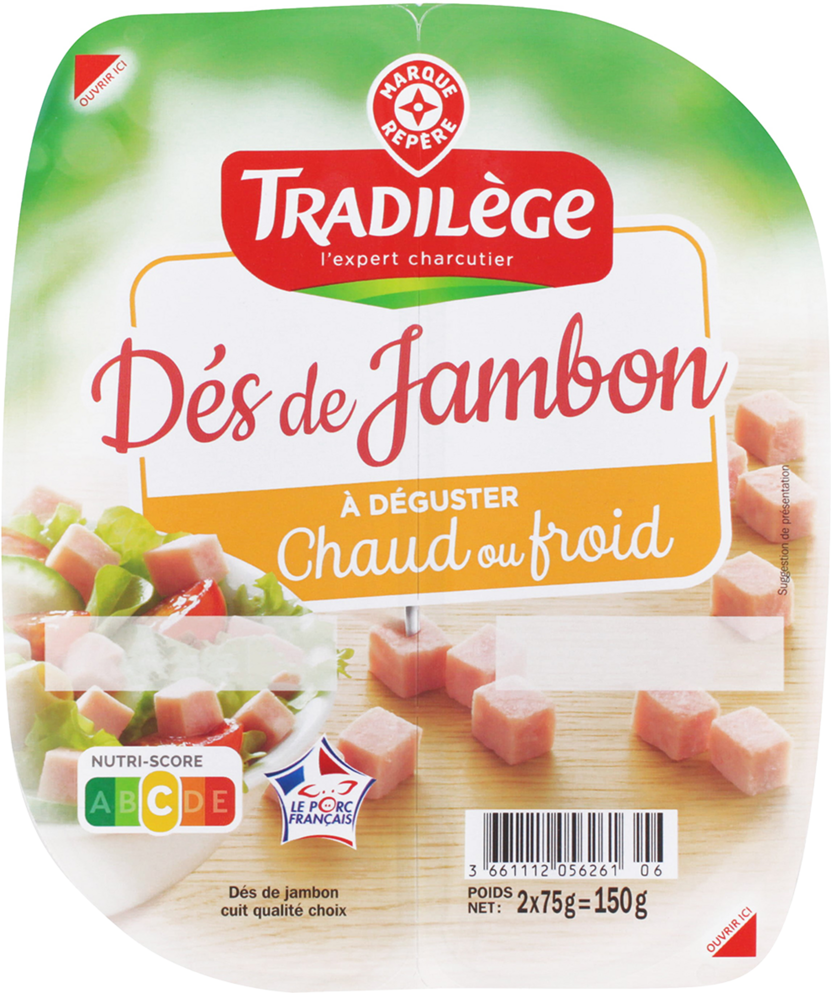  DÉS DE JAMBON 
 