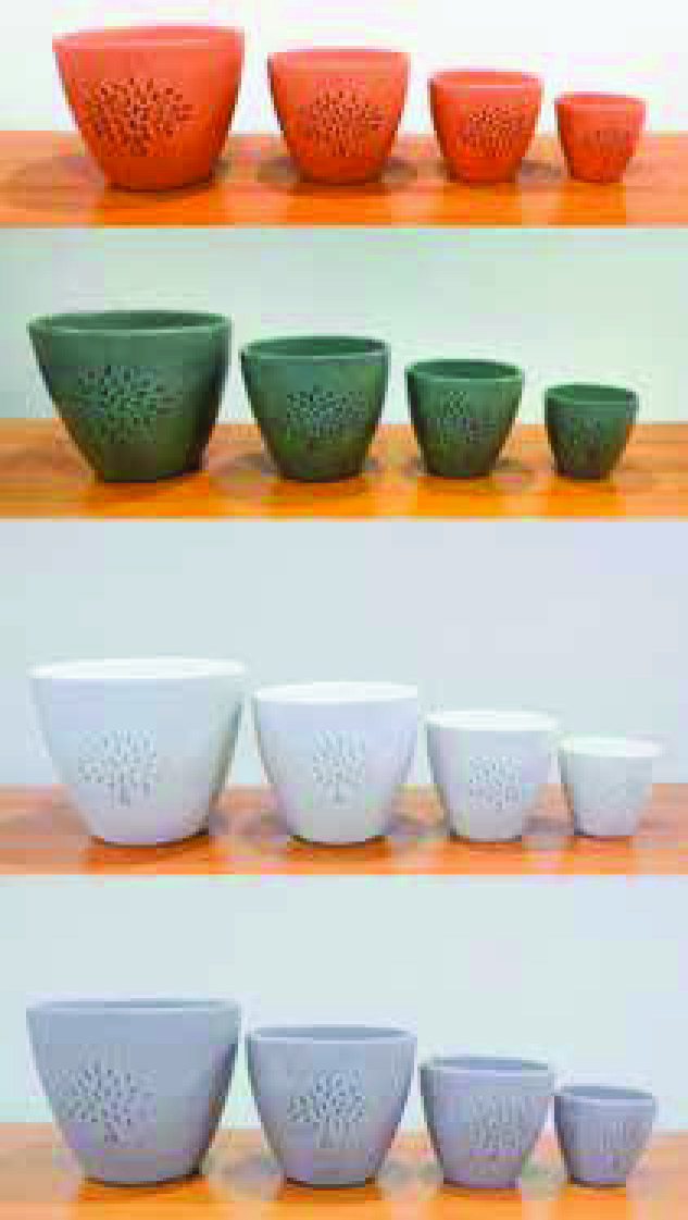 POT DÉCO MOTIF OLIVIER