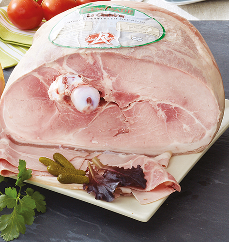 JAMBON SUPÉRIEUR CUIT AVEC SON OS
LE CHAMB'OR 
LABEL ROUGE