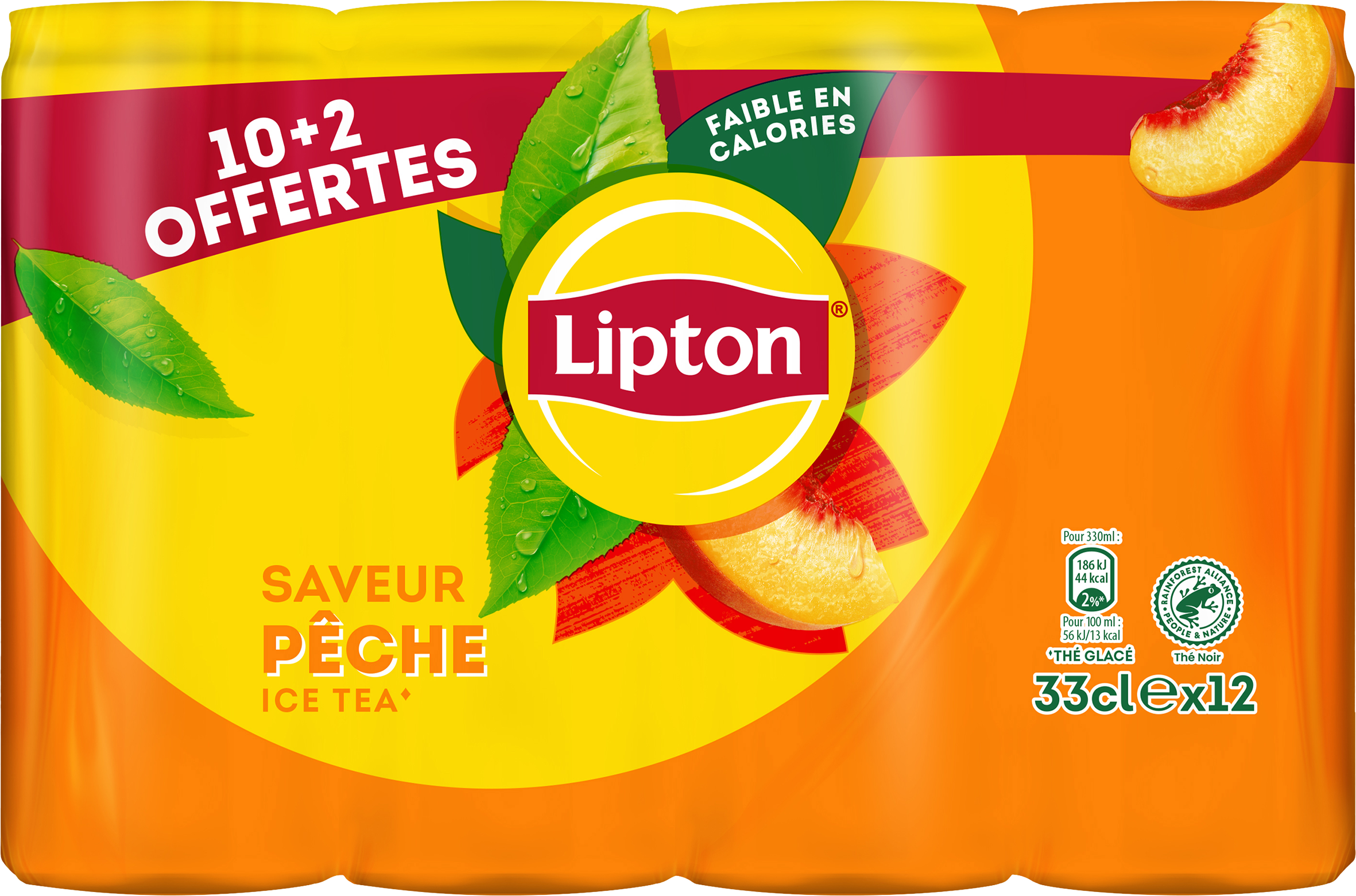 BOISSON AU THÉ SAVEUR PÊCHE