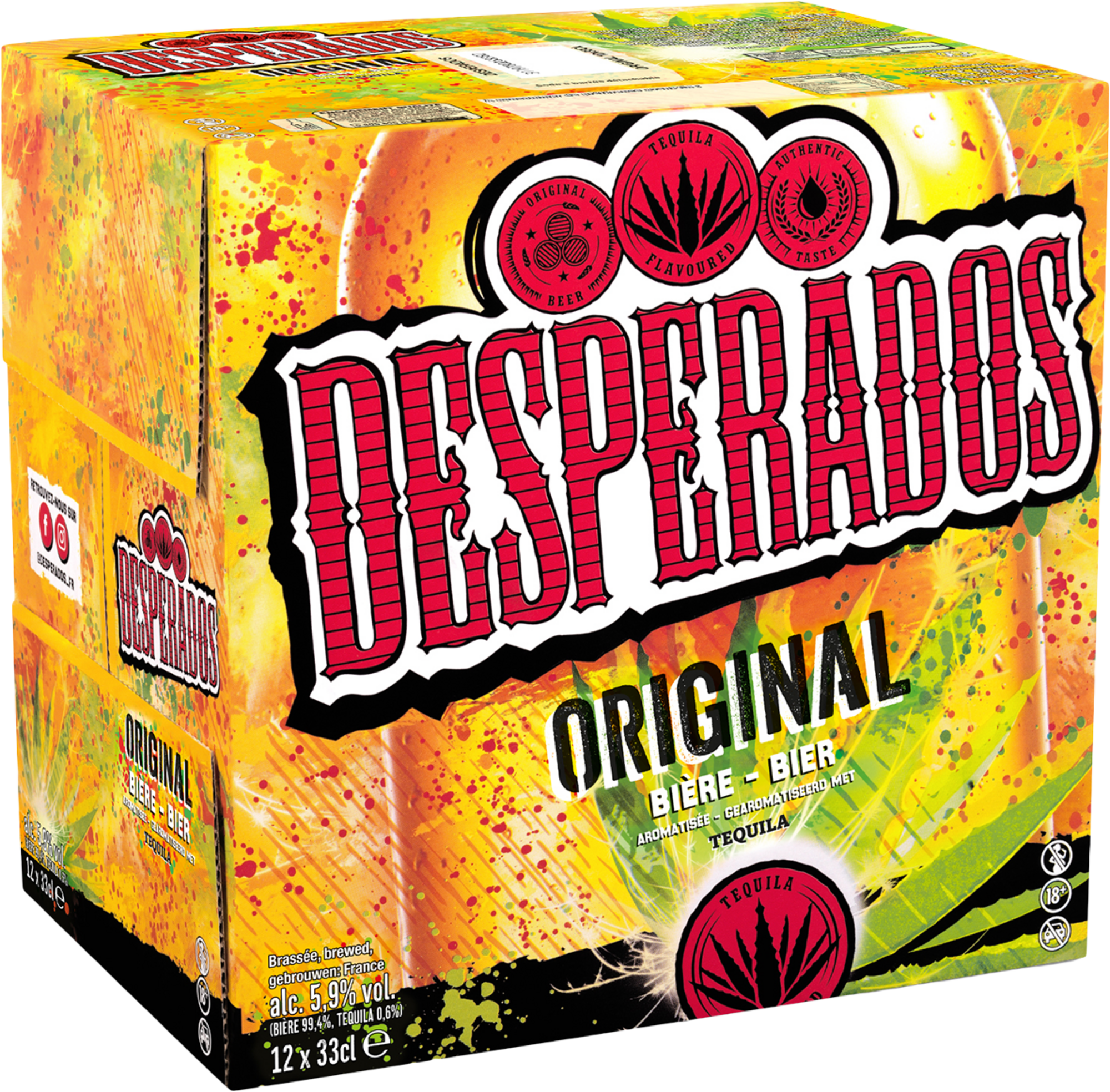 BIÈRE AROMATISÉE À UN SPIRITUEUX À BASE D’AGAVE