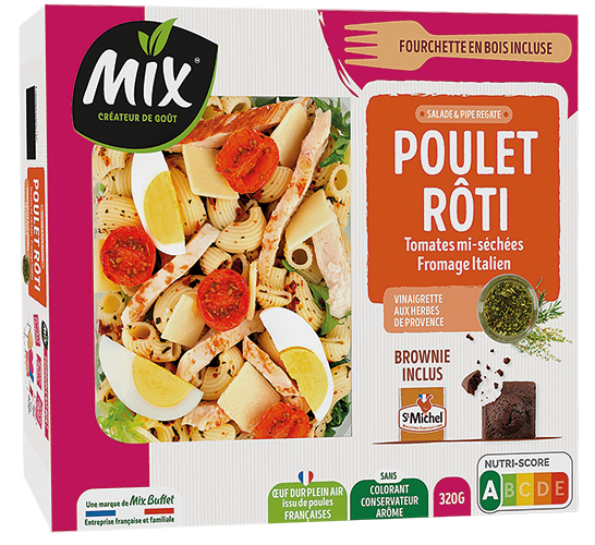 SALADE AU POULET RÔTI