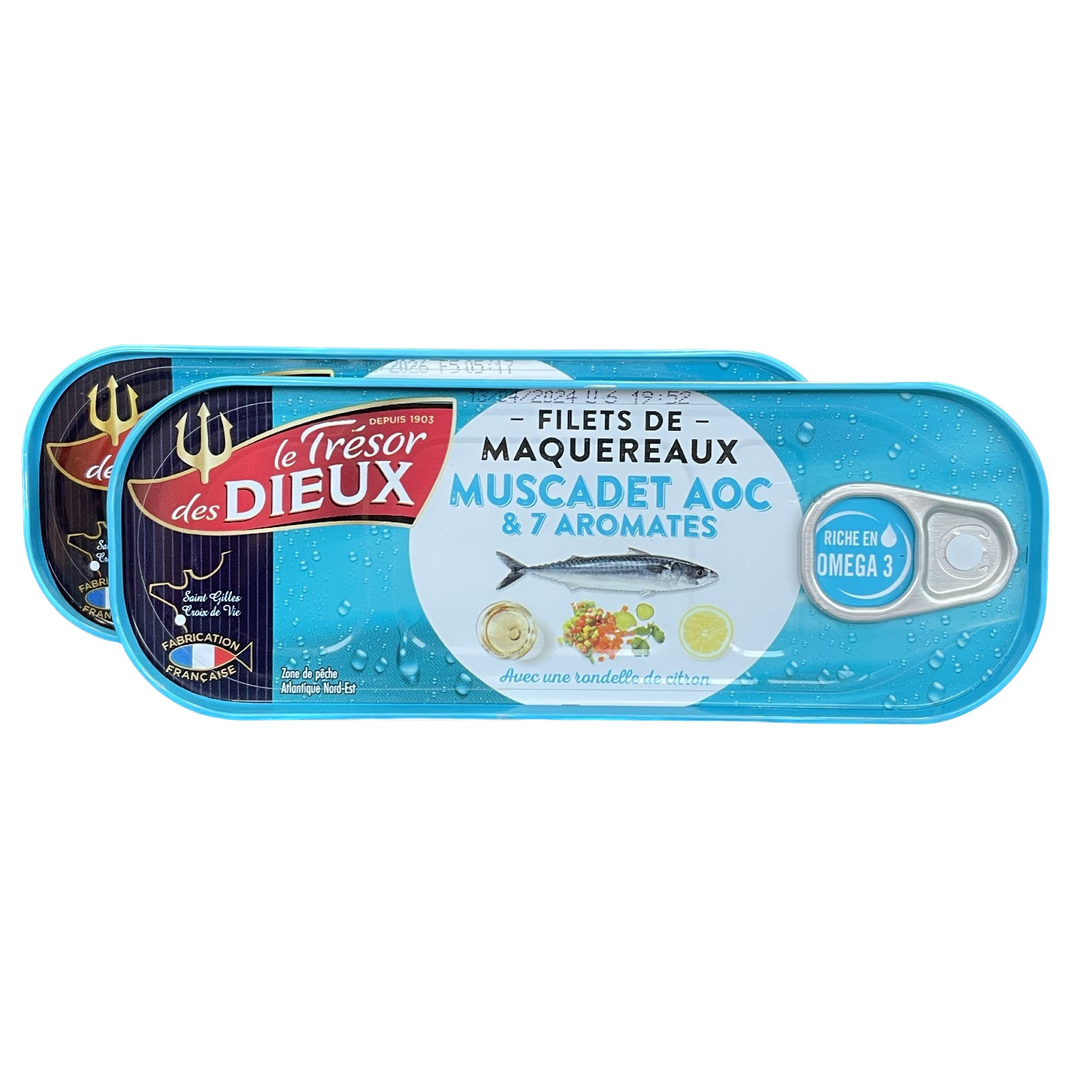 FILETS DE MAQUEREAUX MUSCADET AOC & 7 AROMATES