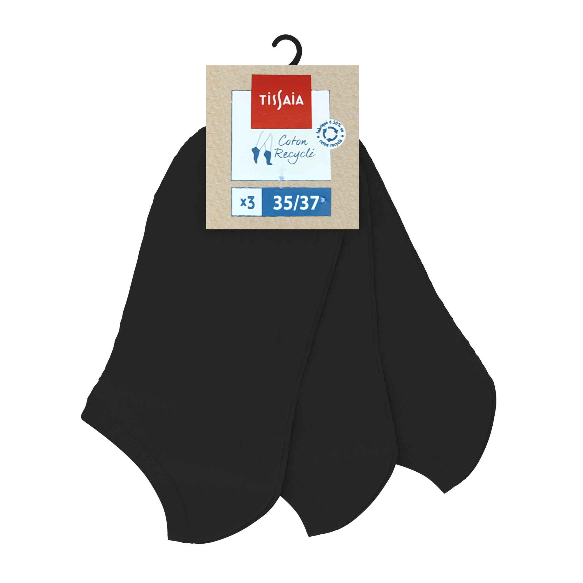 LOT DE 3 PAIRES DE CHAUSSETTE FEMME