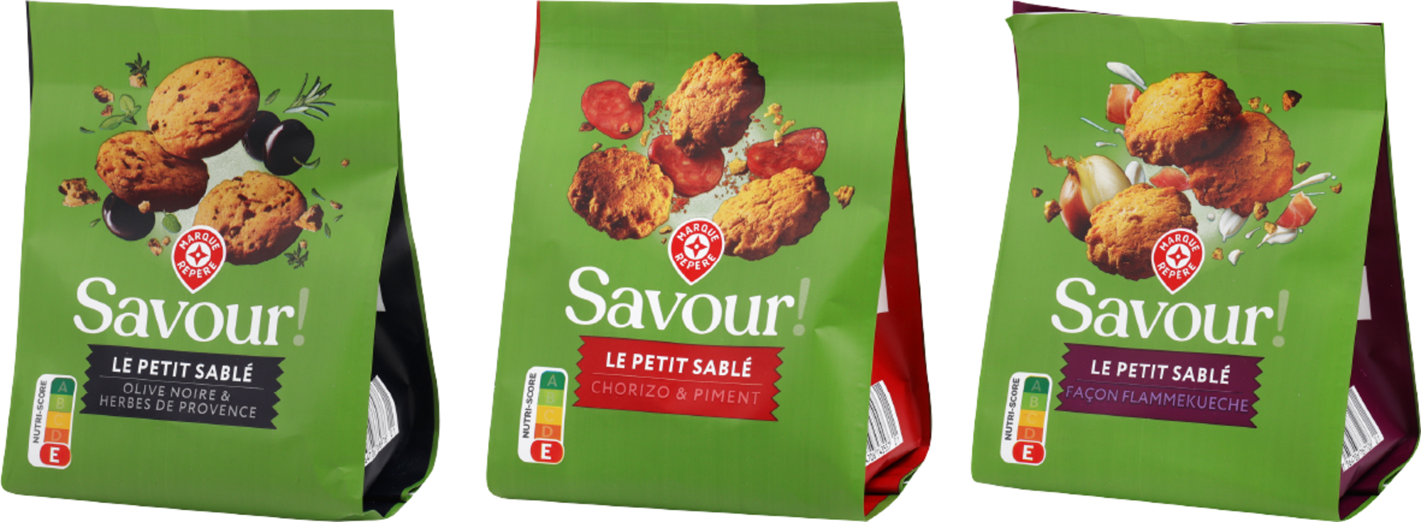 SUR LES PRODUITS PRÉSENTS EN MAGASIN DE LA GAMME BISCUITS "SAVOUR"