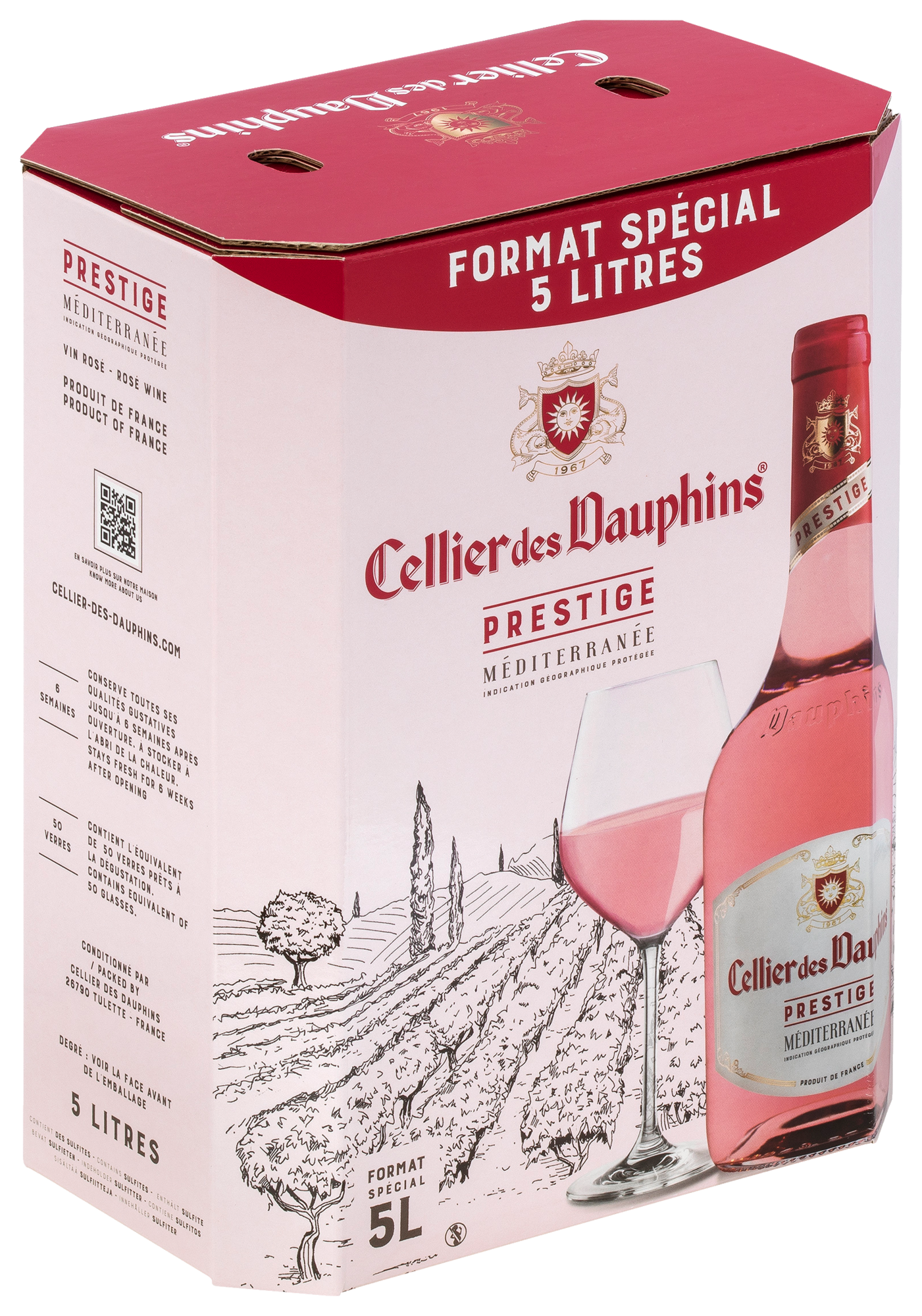 IGP MÉDITERRANÉE VIN ROSÉ PRESTIGE