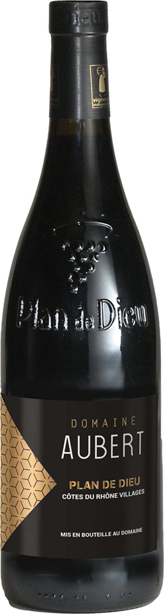 AOP CÔTES DU RHÔNE VILLAGES ROUGE - DOMAINE AUBERT 2024