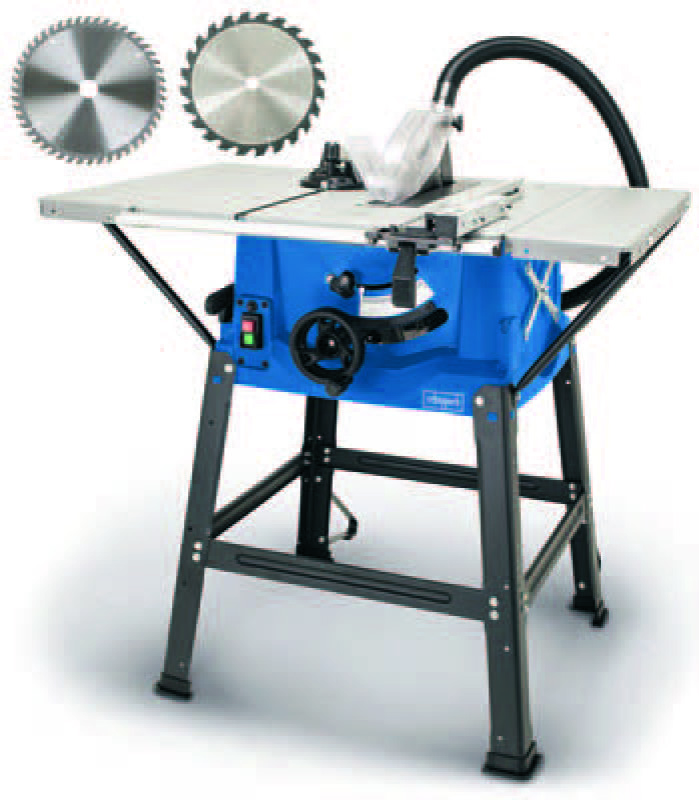 SCIE CIRCULAIRE SUR TABLE 2000 W