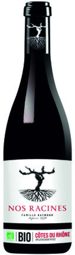AOP(1) CÔTES DU RHÔNE BIO(4) NOS RACINES 2023