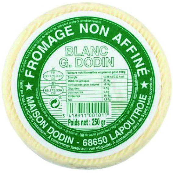 PETIT FROMAGE BLANC NATURE 11 CM