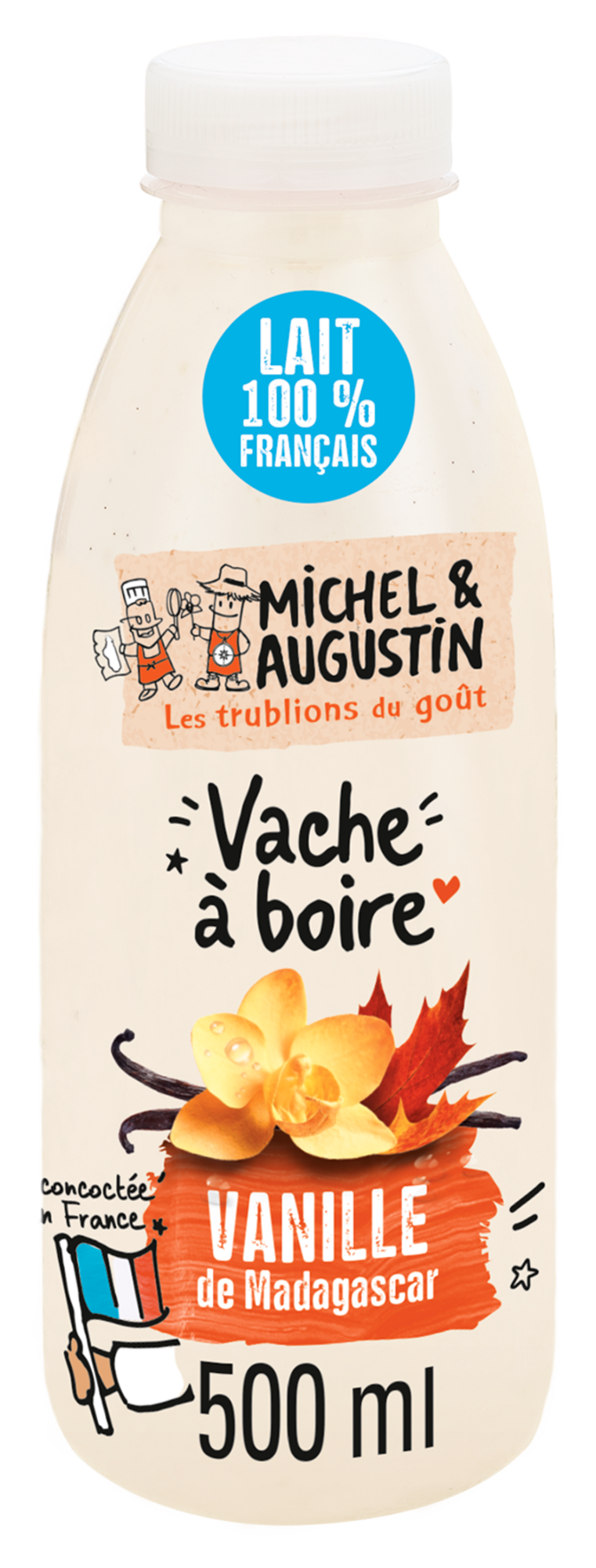 Vache à boire Vanille de Madagascar pointe de sirop d'érable