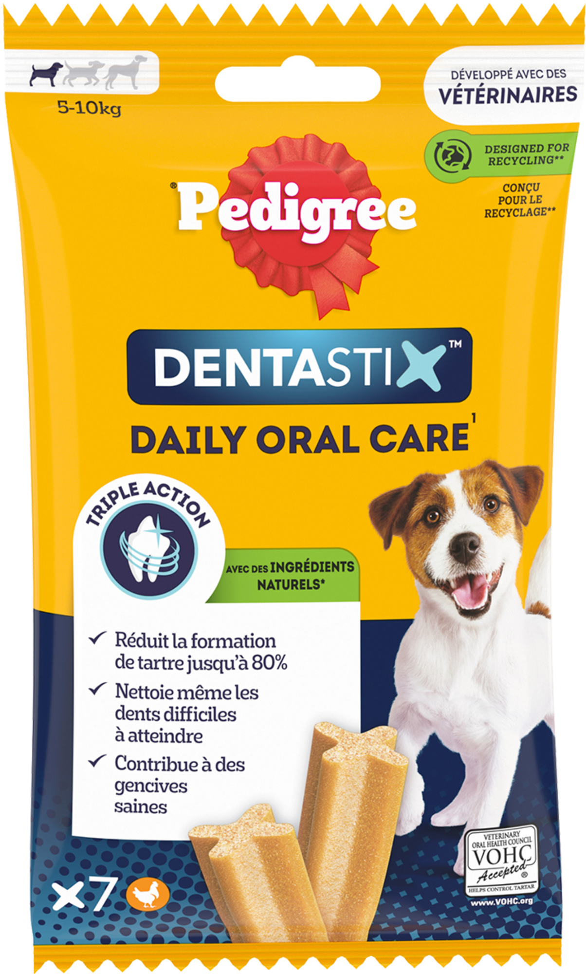 BÂTONNETS À MACHER POUR CHIEN DENTASTIX 